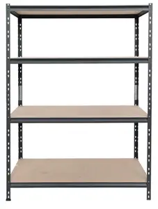 Etagère bois/métal 4 tablettes