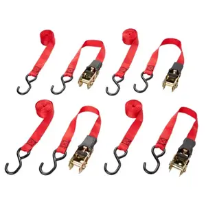 Lot de 4 sangles avec tendeur à cliquet 3 M