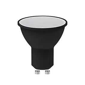 Lot 2 ampoules LED réflecteur Jacobsen GU10 430 lm 4.5W 50W blanc chaud noir