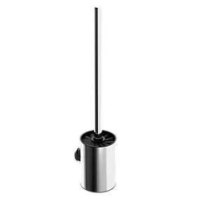 Brosse WC et support mural en acier inoxydable chromé Cavally GoodHome