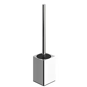 Brosse WC et support mural en acier inoxydable chromé Teesta GoodHome