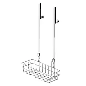 Panier de douche à suspendre en acier inoxydable chromé Cavally GoodHome