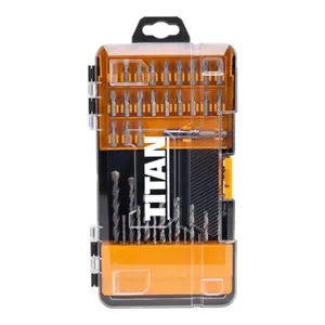 Coffret d'embouts métal et maçonnerie pour perceuse et tournevis - 36 Pièces