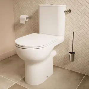 Pack wc a poser sureleve CALICIA sans bride et vortex sortie horizontale - Dim : h.84 x l.37 x p.63,5 cm