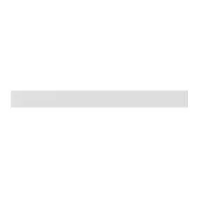 Bandeau de four Stevia blanc mat l.60 x H.6 cm GoodHome