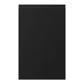 Façade de cuisine 1 porte Garcinia noir mat l.45 x H.72 cm GoodHome