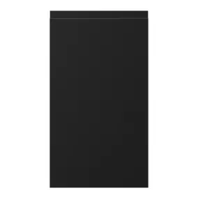 Façade de cuisine 1 porte Garcinia noir mat l.40 x H.72 cm GoodHome