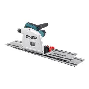 Scie plongeante 1800 W, 185 mm + 2 rails et serres-joints