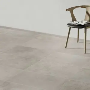 Carrelage d'intérieur grès cérame émaillé gris clair "Metal Titanium" - 30.8 x 61.5 cm