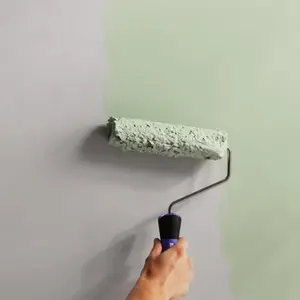 Peinture Vert olive 0l75 velours 2en1