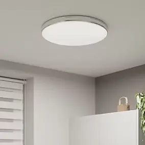 Plafonnier LED 24W blanc Ø.40cm blanc neutre 2500lm