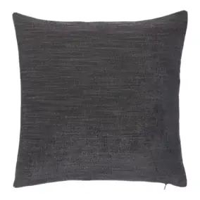 Housse de coussin Pahea gris foncé l.45 x L.45cm GoodHome