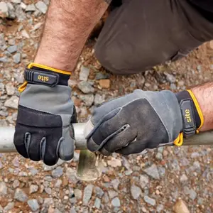 Gants de manutention hautes performances en cuir synthétique T9