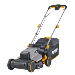 Tondeuse sans fil 18V 34 cm, guidon pliable