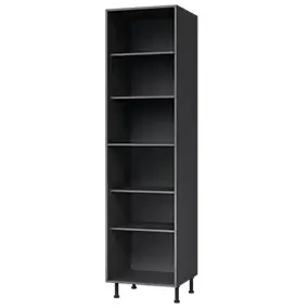 Ensemble de tablettes pour colonne anthracite L.60 x P.57 cm GoodHome