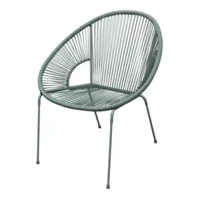 Fauteuil de jardin Hosti coloris vert