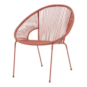 Fauteuil de jardin Hosti coloris mangue