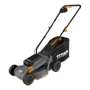 Tondeuse électrique 1200W largeur de coupe 32 cm bac 30 litres