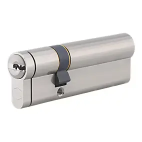 Double cylindre de serrure 30 x 60 mm nickel satiné Smith & Locke