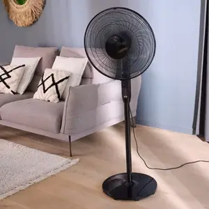 Ventilateur sur pied noir 40 cm télécommande et écran tactile