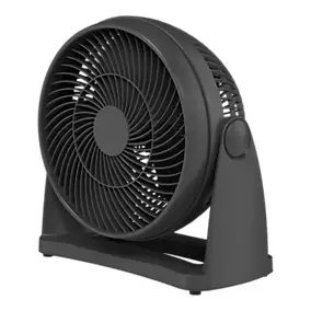 Ventilateur mini 3 vitesses noir 28 cm