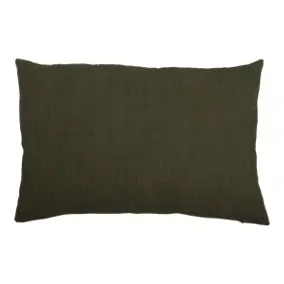 Housse de coussin Novan kaki l.40 x L.60cm GoodHome