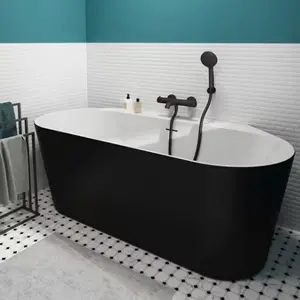 Baignoire ilot murale 170 x 75 cm Belline