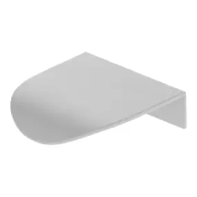 Bouton de meuble invisible blanc mat H.43 x l.40 mm GoodHome Mehaban