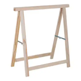 Tréteau pliant en pin 74 x 73,5 x 37 cm