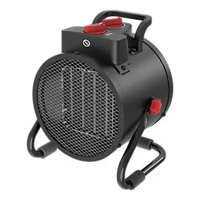 Chauffage d'atelier PTC Carreg 2000W noir