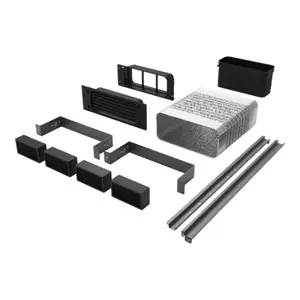 Kit de recyclage pour plaque induction avec hotte intégrée et filtres céramiques régénératifs