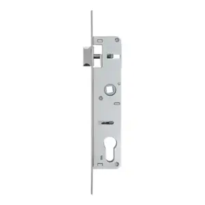 Serrure à encastrer acier axe 21 mm 240 x 22 mm AG S
