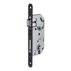 Serrure à encastrer MONOMAX A40 acier têtière noire axe 40 mm