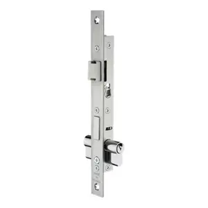 Serrure à encastrer pour huisserie métallique à cylindre axe 10,5 mm
