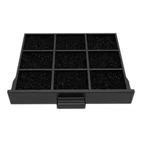 Filtre à charbon carré pour hotte L.9,7cm, GHFILT110 GoodHome