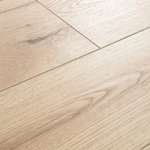 sol stratifié à clipser classe 32, AC3 couleur chêne clair Ep. 7MM "EVOKE VANILLIA"