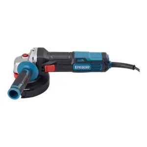 Meuleuse d'angle 750 W 125 mm avec 10 disques et poignée auxiliaire réglable