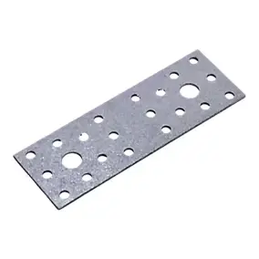Connecteur plat de lambourde métal 40x120mm