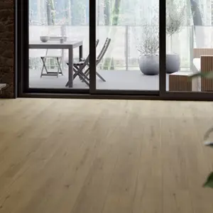 Sol stratifié décor bois chêne 7 mm AC4 "CAUBERT"