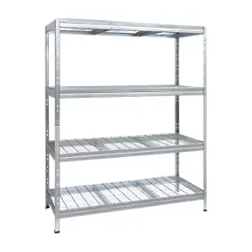 Étagère de garage en acier galvanisé H.180 x l.150 x P.60 cm