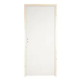 Bloc-porte Exmoor blanc H.204 x l.93 cm, poussant droit
