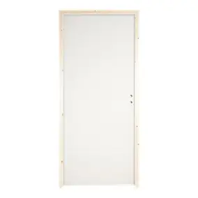 Bloc-porte Exmoor pro blanc H.204 x l.93 cm, poussant gauche