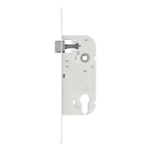 Serrure axe 40 mm cylindre V BC blanc