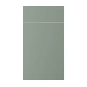 Porte de meuble de cuisine HONORIC vert mat H71,5 × L39,7 cm