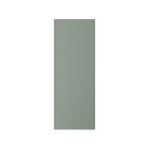 Finition de meuble de cuisine caisson haut HONORIC vert mat H96 × L36 cm