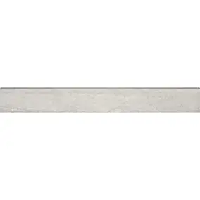 Plinthe carrelage gris effet pierre L.60 x l.7,5 cm x ép.9 mm, Kyat