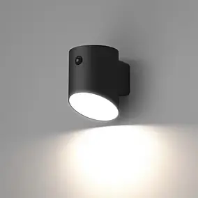 Applique solaire LED extérieur noir 240 lm blanc froid IP44