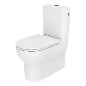 Pack WC carene CALICIA blanc double chasse 79 cm x 63,5 cm x 35,9 cm
