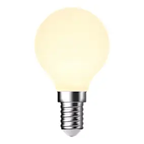 Ampoule LED E14 mini globe dépoli filament 806 lm blanc chaud 5,9W Jacobsen