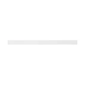 Corniche GoodHome Garcinia blanc mat H. 16 mm x l. 2,4 m x Ép. 16 mm